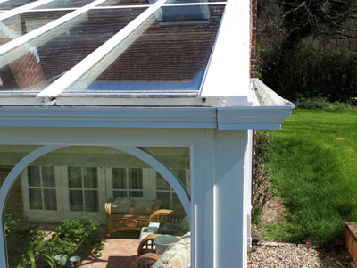 Wooden conservatory repairs - after image